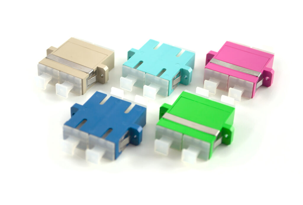 simplexné alebo duplexné adaptéry dostupné v rôznych farbách